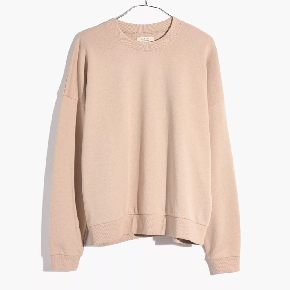 Madewell Miles Recycled Cotton Sweatshirt